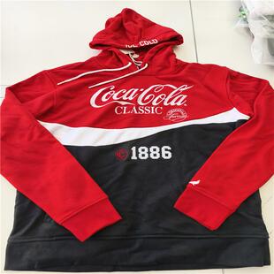 新衣城 STAPLE RED 大刺绣LOGO 黑红白 潮牌秋冬男女套头连帽卫衣