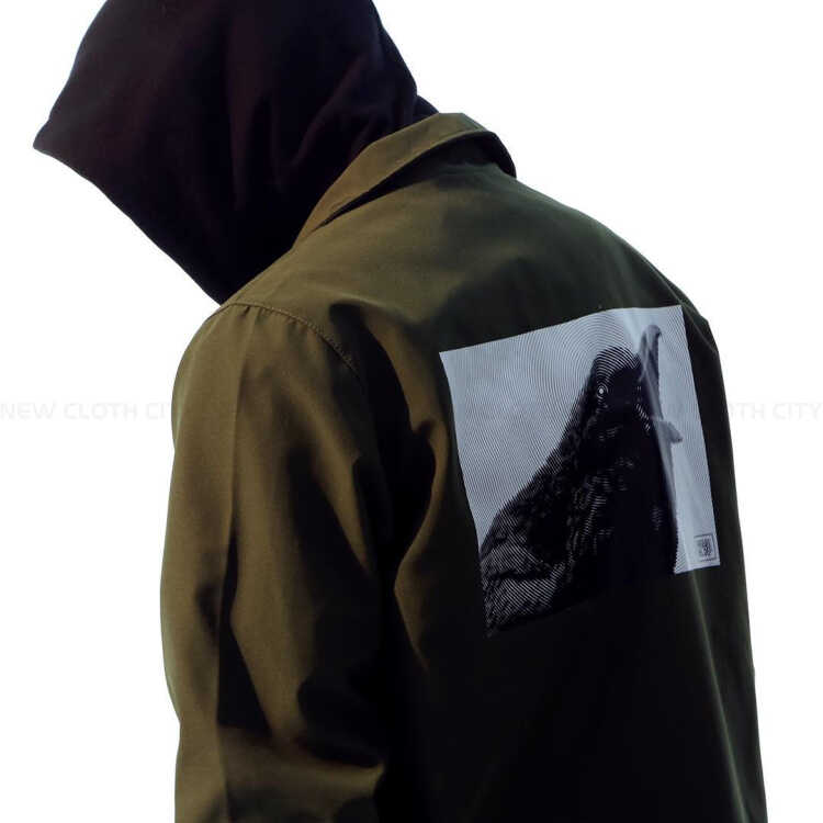 新衣城 KRSP VISON JACKET 幻影乌鸦  教练 长款 夹克 外套