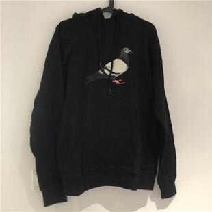 新衣城 STAPLE PIGEON鸽子刺绣潮牌秋冬休闲男女情侣套头连帽卫衣