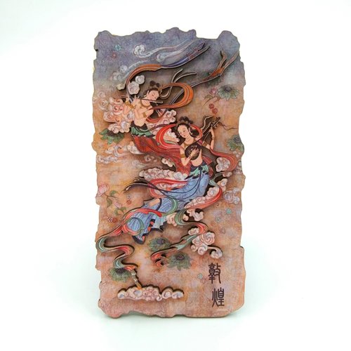 敦煌壁画飞天冰箱贴旅游纪念品