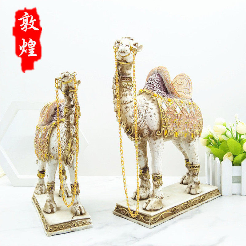 树脂摆件欧式装饰敦煌骆驼工艺品