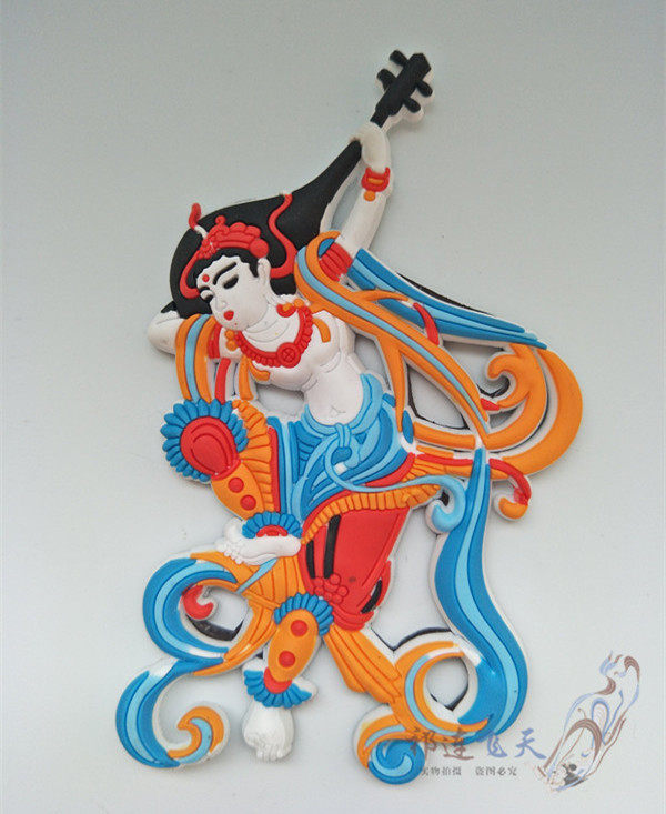 敦煌紀念品壁畫飛天創意裝飾工藝禮品伎樂飛天磁性冰箱貼3張包郵在類目 節慶用品/禮品, 文化創意用品, 文化創意冰箱貼中 - 來自Buy2taobao.com提供專業的淘寶代購服務