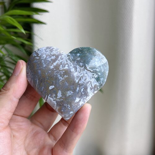 1水草玛瑙爱心65*60*21mm115g