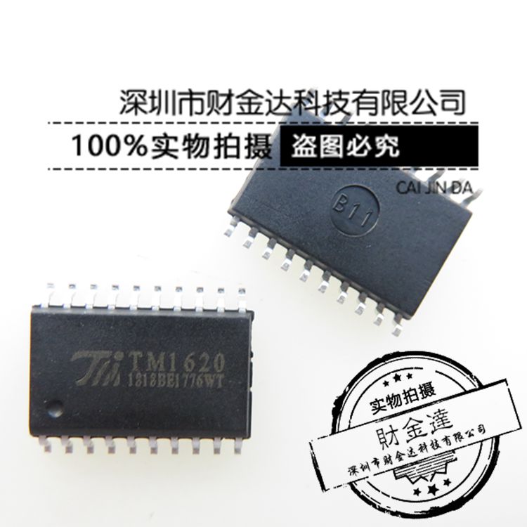 贴片 TM1620 LED驱动 数码管驱动芯片SOP20 全新原装正品可直拍