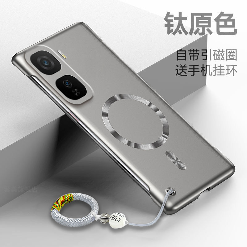 适用iQOONeo10手机壳新款Neo10pro超薄金属漆vivo无边框散热硬壳iqooneo10pro+带引磁圈爱酷icoo小众简约外壳