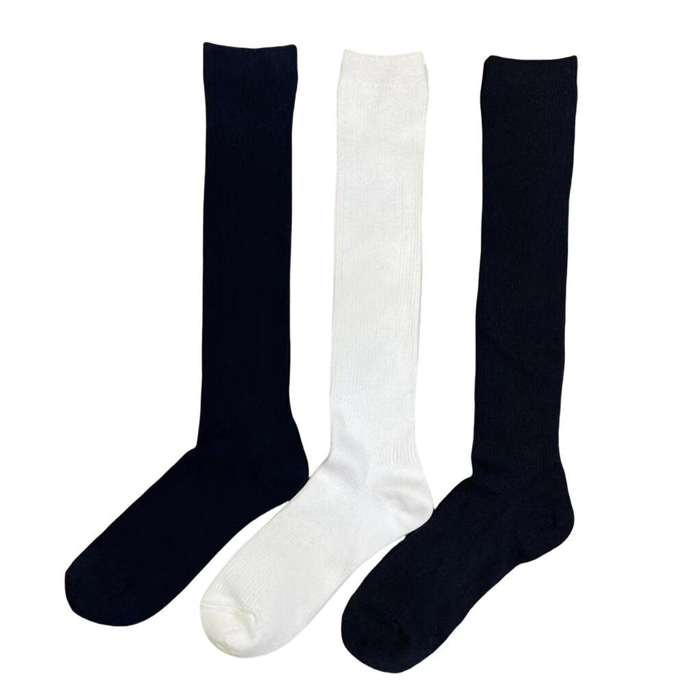 日系白色黑色蓝灰色及膝过膝大小腿袜女长筒jk袜子堆堆纯色制服袜,女士内衣/男士内衣/家居服,长筒袜,淘宝优惠券,粉丝福利购,淘宝优惠卷