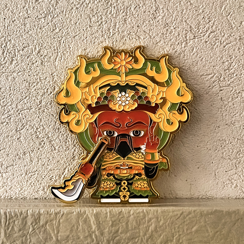 山西文创高平铁佛寺崇宁天金属冰箱贴黑神话悟空旅游纪念品