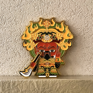 山西文创高平铁佛寺崇宁天金属冰箱贴黑神话悟空旅游纪念品