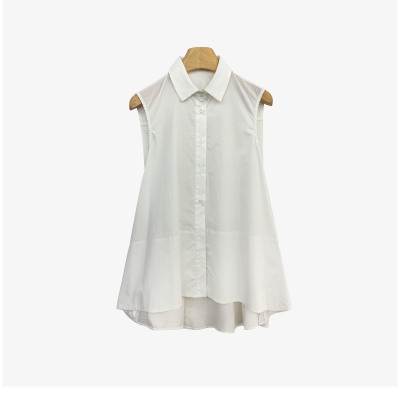 无袖衬衫职场女高级感