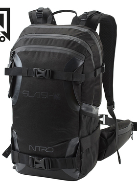 NITRO单板滑雪双肩多功能书包街头双板背包25L登山户外运动包