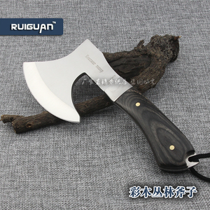 户外斧头野营斧工兵斧劈柴斧头砍树砍柴便捷小巧超锋利小手斧刀具