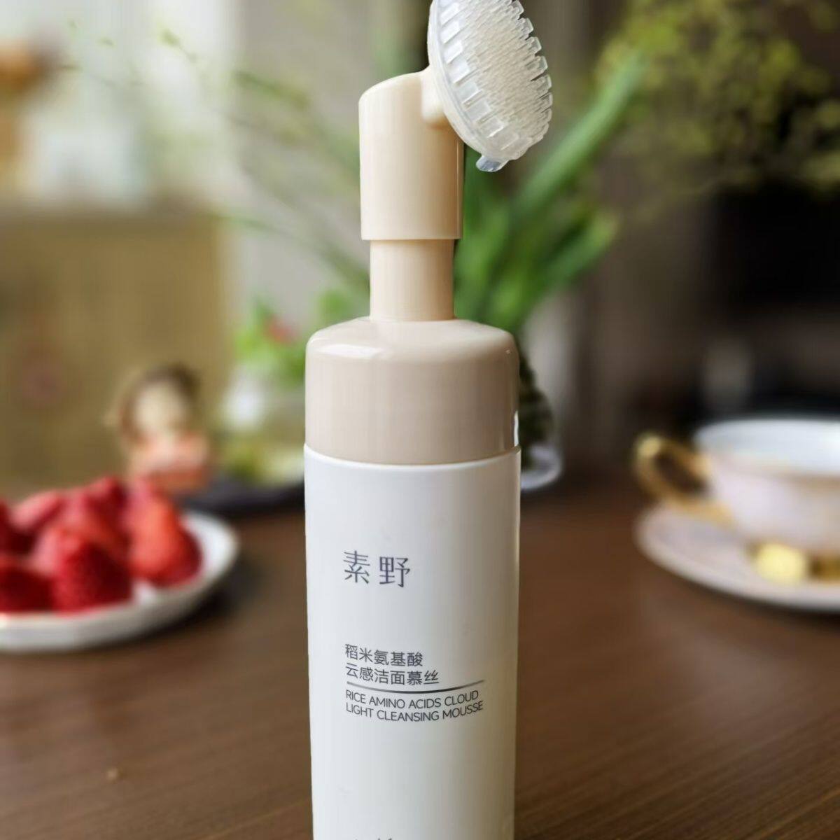 【洁面慕丝3.0】素野稻米氨基酸云感洁面慕丝150ml 洗面奶 正品