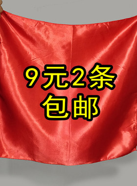 魔术舞台防沙演出48cm仿真丝手巾
