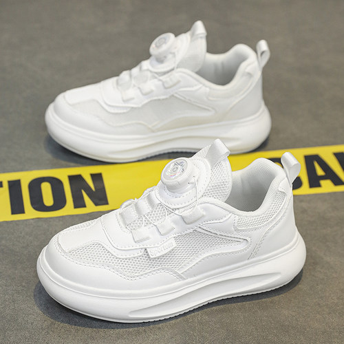 ABCIM男童小白鞋女童白色运动鞋