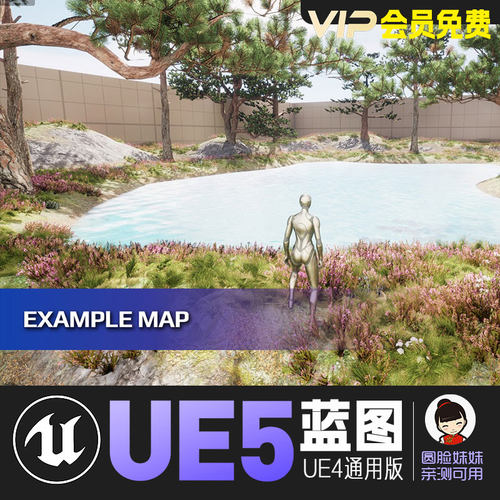 UE5虚幻4超级游泳系统V2水下游泳动作蓝图Hyper Swimming System