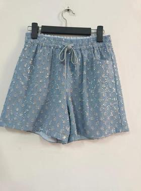 台湾品牌女 妮蒂NeeDed 2025春8夏新款装短裤027801BR