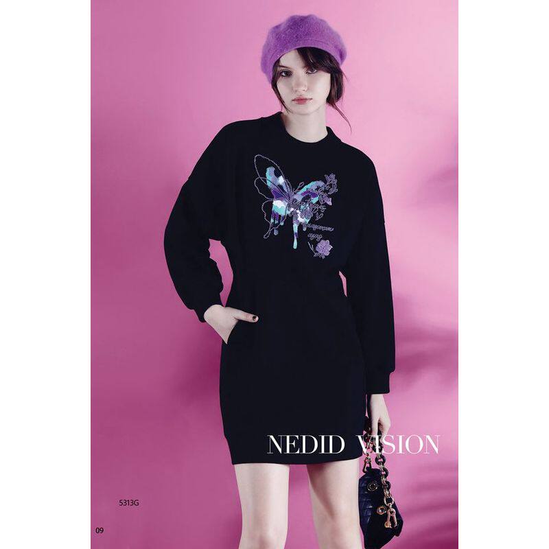 NeeDed 台湾品牌女装 2024秋冬新款专柜正品连衣裙5313G正品代购