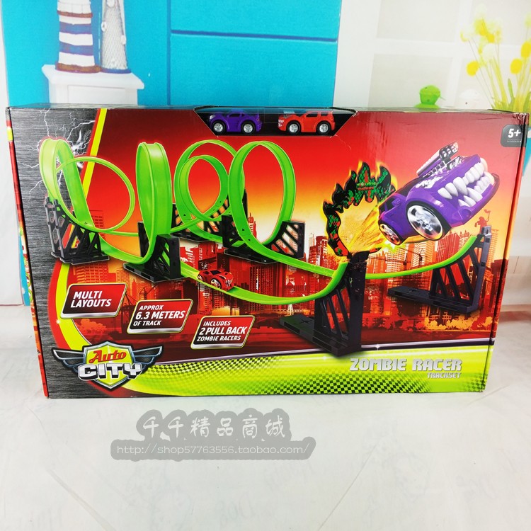Õý°æ AUTO CITY ZOMBIE BACER¹ÖÎゥʬÆû³µ»·ÐιìµÀÅܵÀÈü³µÍæ¾ß