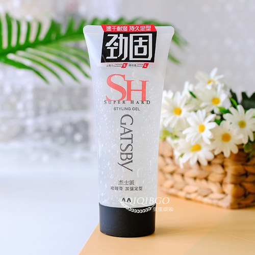 杰士派加强定型啫喱膏200g速干耐湿无白屑碎发整理背头持久保湿
