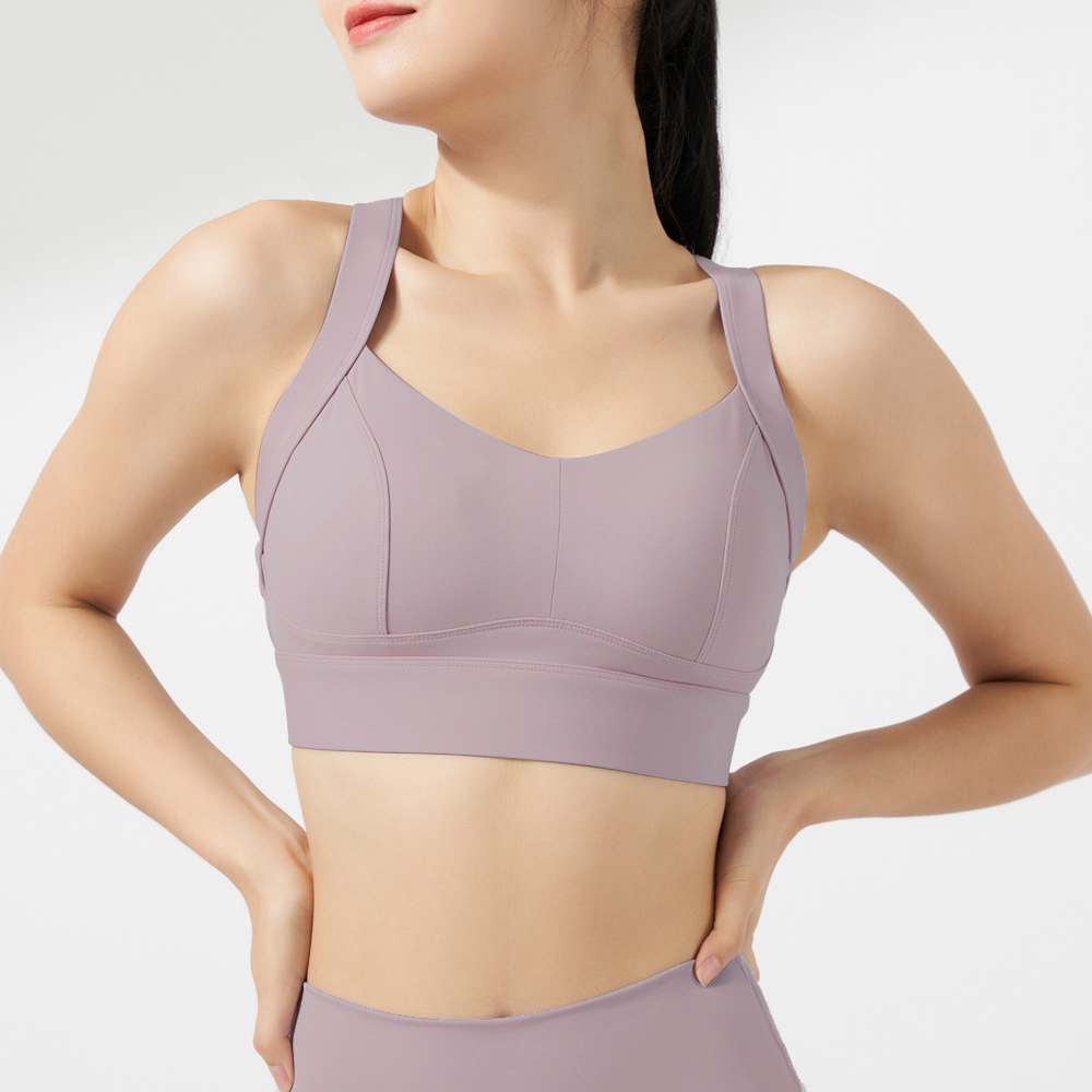 高强度防震运动内衣女跑步健身
