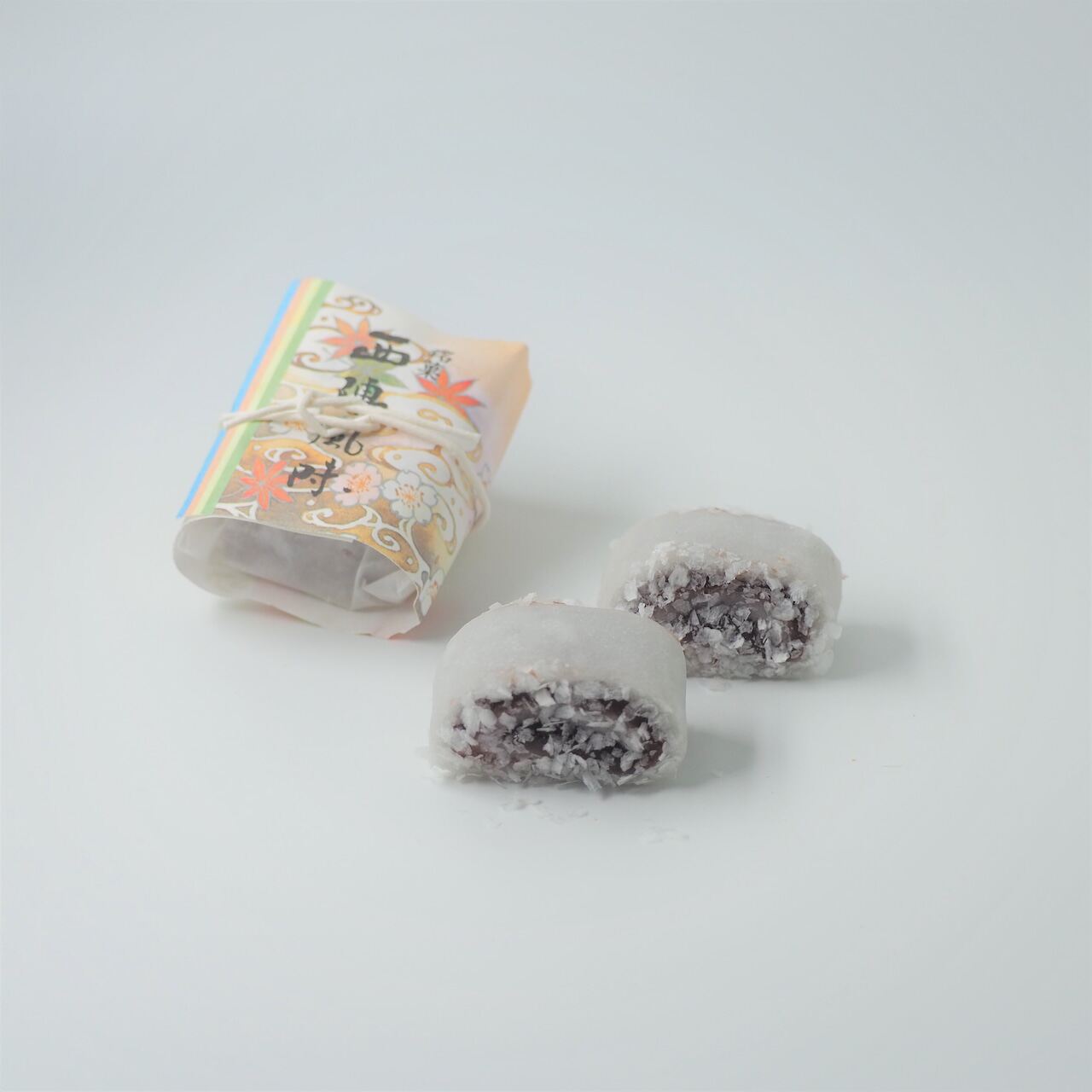 【18号回国】日本代购京都千本玉竹红豆芝麻麻薯