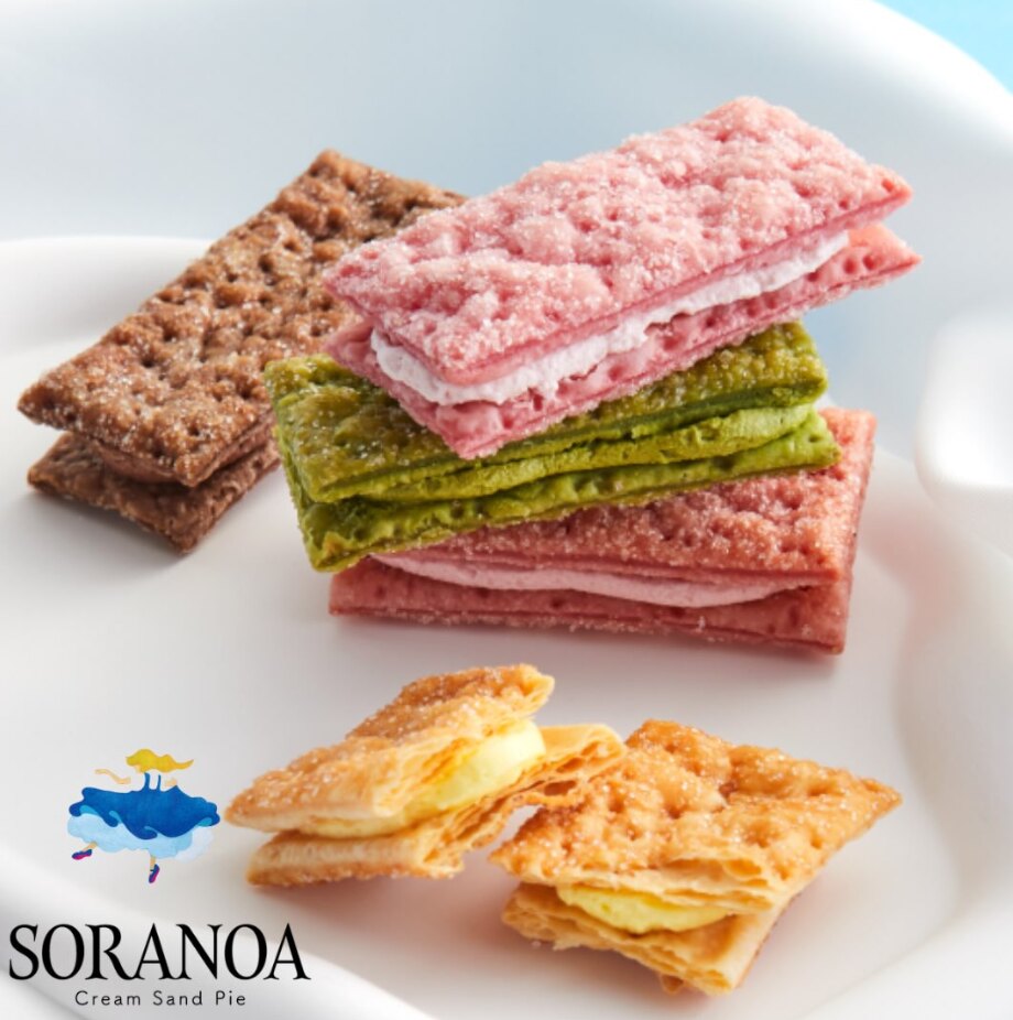 【25号回国】日本代购SORANOA奶油卡仕达抹茶草莓枫糖巧克力饼干