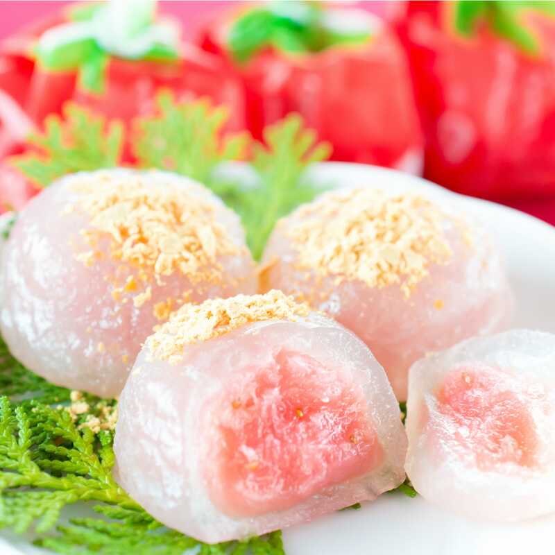 【25号回国】日本代购福冈博多风美庵草莓夹心莓饼