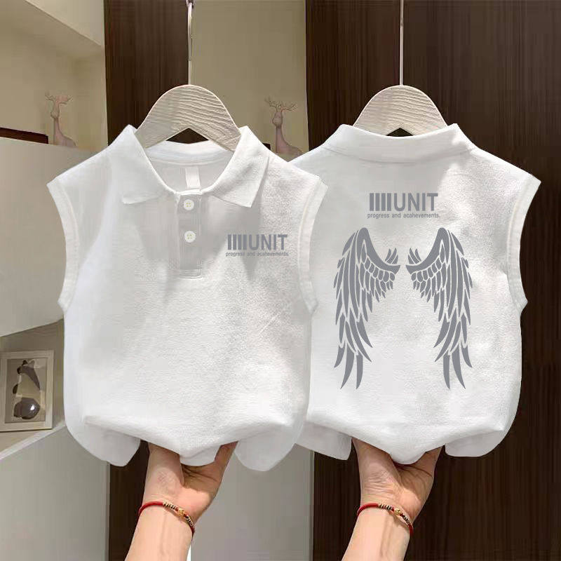纯棉背心2025新款无袖T恤薄款男童女童夏季外穿宝宝上衣服Polo衫,童装/婴儿装/亲子装,T恤,淘宝优惠券,粉丝福利购,淘宝优惠卷