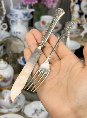 特价纯银刀叉一套47.6g