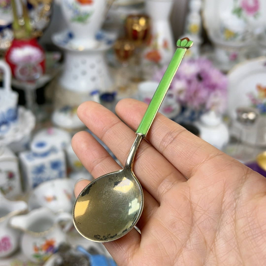 特价925银珐琅勺21.5g,饰品/流行首饰/时尚饰品新,银饰项链,淘宝优惠券,粉丝福利购,淘宝优惠卷