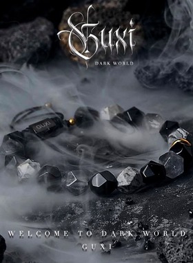 火山岩黑曜石手串九紫离火高级感男2024年新款手链送男友生日礼物