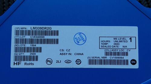 线性比较器 LM339DT LM339DR SOP14 全新原厂原装现货 假一赔十