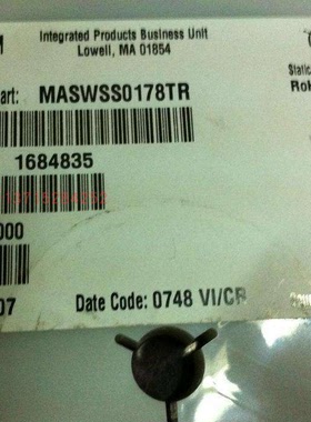 MASWSS0178TR  MACOM  MSOP8  全新原厂原装现货 假一赔十
