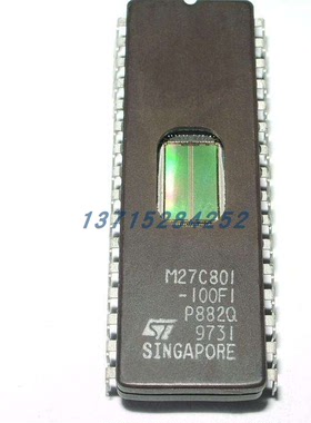 存储器 M27C801-80F1  ST DIP 全新原厂原装现货 假一赔十