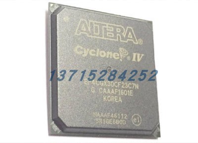现场可编程门阵列 EP4CGX30CF23C7N ALTERA  FBGA484全新原厂原装