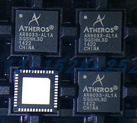 以太网收发器 AR8033-AL1A   QUALCOM  QFN48 100%全新原厂原装线