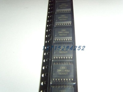 仪表放大器 INA114BU   TI   SOP16 原厂原装现货  质量保证