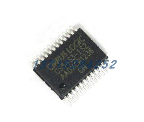 计量芯片 CS5463-ISZ	 CIRRUS	 SSOP24 100%全新原厂原装现货