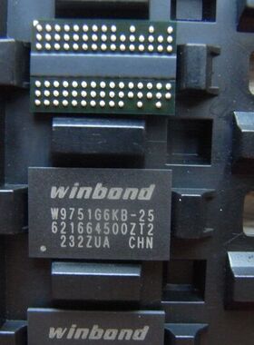 华邦原装 W9751G6KB-25 WBGA-84 512Mbit RAM存储器芯片