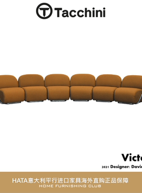 Tacchini 沙发模块意大利进口家具海淘代购现代设计师 Victoria