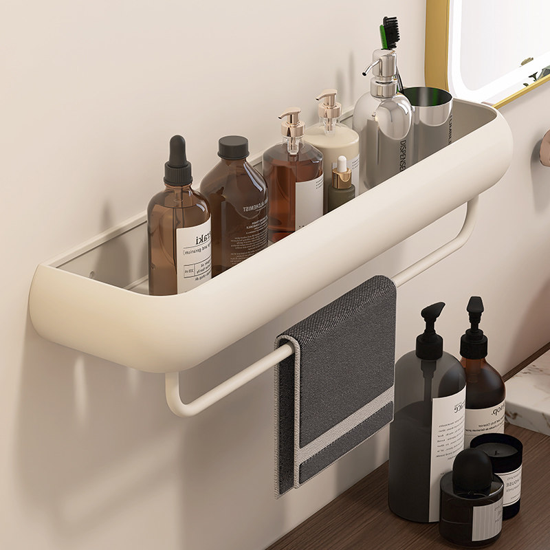 浴室置物架免打孔卫生间厕所洗漱台沐浴间壁挂式墙上收纳架高颜值,家庭/个人清洁工具,浴室角架/置物架,淘宝优惠券,粉丝福利购,淘宝优惠卷