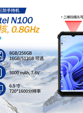超便携口袋小电脑 Windows11 N100掌机 6.5寸 三防小电脑 minipc