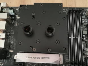 AORUS MASTER主板一体 供电 技嘉 铜 MOS Z390 CPU 定制 水冷头