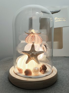 海螺贝壳灯烟台文旅纪念品海岛男生文创海星灯秦皇岛伴手礼小礼品