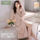 2025新款 芬腾可安睡袍女冬季 浴袍珊瑚绒加厚杏色睡衣女款 冬高级感