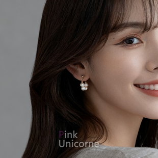 天然淡水真珍珠耳环2025新款爆款女人味高级感耳饰巨好看的耳钉