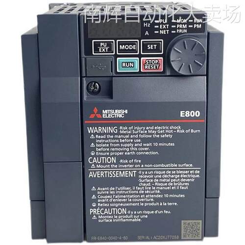 三菱变频器fr-d740-2.2k-cht原装0.75 1.5 3.7 5.5 7.5三相380v8