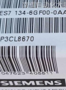 6ES7134-6GF00-0AA1西门子模块6ES71346GF000AA1西门子PLC模块