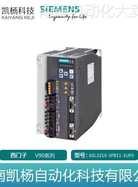 全新西门子V90驱动器6SL3210-5FB11-5UF0 PN版1.5KW低惯量220V