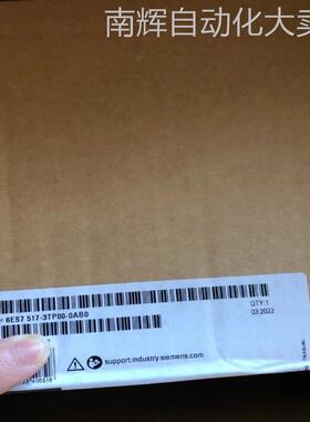 6ES7517-3TP00-0AB0 S7-1500， CPU 1517T-3 PN/DP， 中央处理器